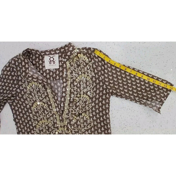Figue Top Tunic Blouse XXS - Picture 5 of 7